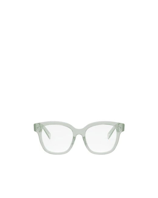 Céline White Logo Flat Mirror