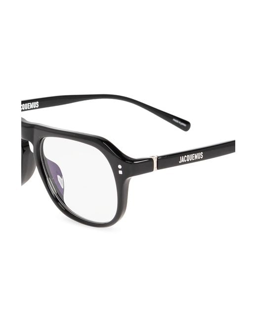 Jacquemus White Full Frame Plain Mirror for men