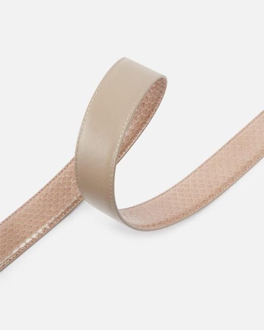 Pinko White Galleria 3-Cm Belt