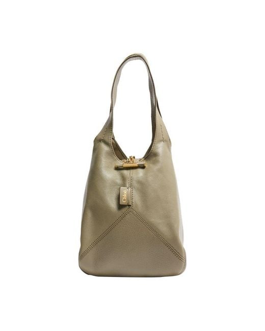 Chloé Natural Chloã Balloon Shoulder Bag
