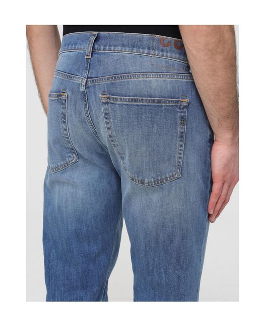 Dondup Blue Bray Regular Jeans for men