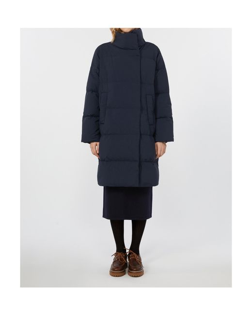 Weekend by Maxmara Blue Water-Repellent Down Jacket