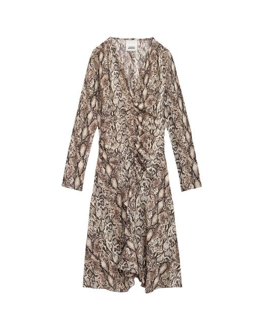 Isabel Marant Multicolor Octavia Mini Dress