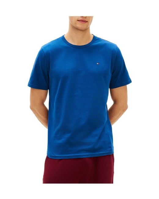 Tommy Hilfiger Blue 3 Pack Short Sleeve T-Shirts for men