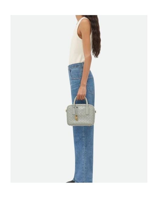 Bottega Veneta Gray Small Getaway