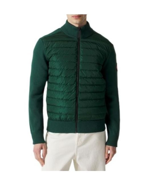 Canada Goose Green Long-Sleeve Down Jacket for men