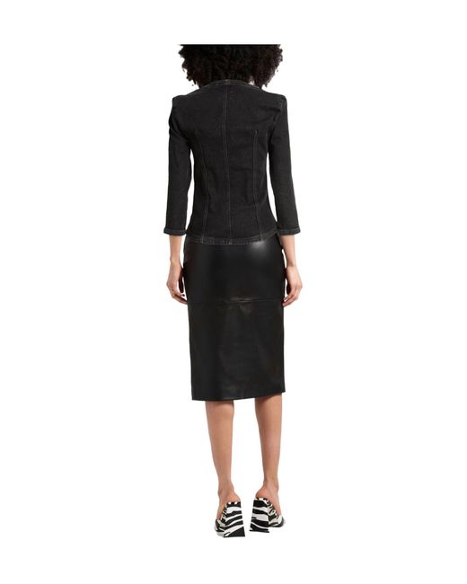 Isabel Marant Black Solid Colour Tops