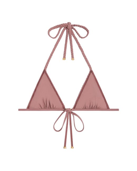 Céline Pink Triomphe Triangle Top