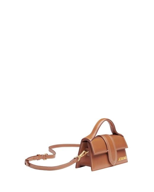 Jacquemus Brown The Bambino Small Flap Bag
