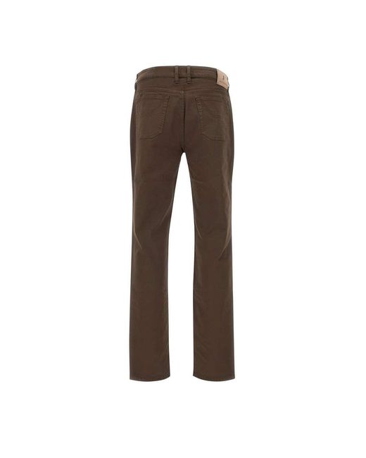 Jeckerson Brown Trousers for men