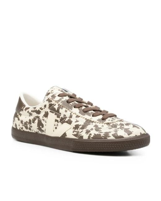 Veja Multicolor Panelled Low-Top Sneakers