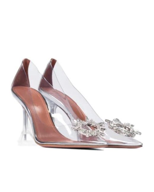 AMINA MUADDI Pink Begum Embellishedpumps
