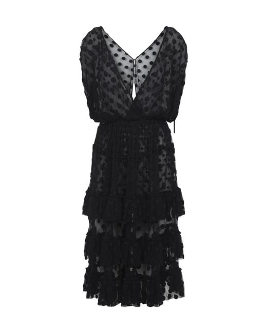 Dries Van Noten Black Party Dresses