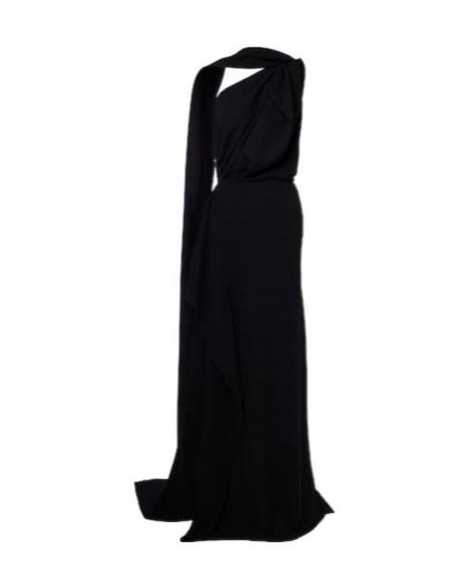 Maticevski Black Priority Draped Gown