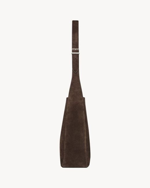 Saint Laurent Brown Le 5 A 7 Logo Shoulder Bag for men