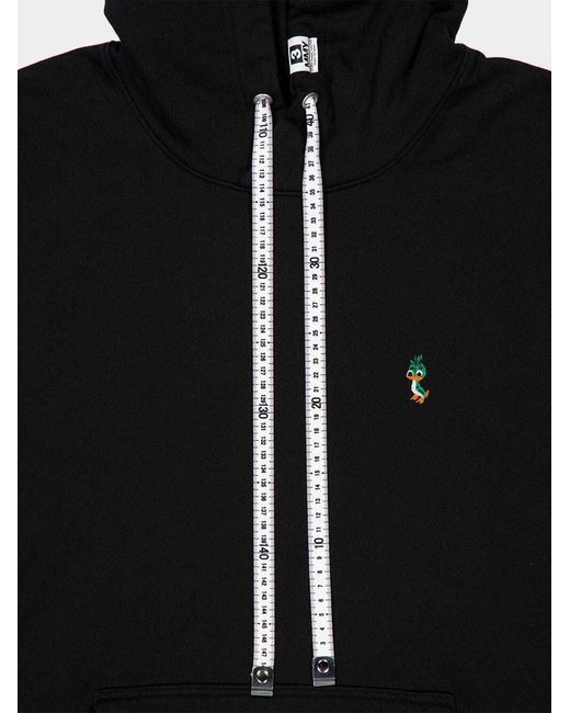 Maison Mihara Yasuhiro Black Leon Embroidery Hoodie for men