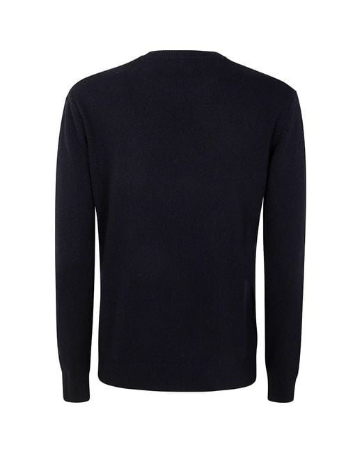 Mc2 Saint Barth Black Logo Sweater