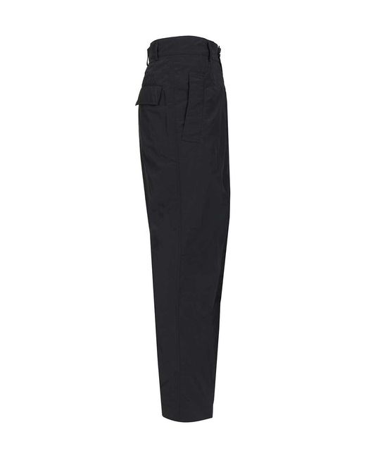 Dries Van Noten Black Straight-Leg Pants for men