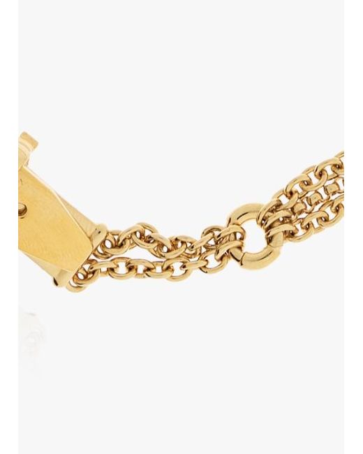 Chloé Metallic Adjustable Necklace