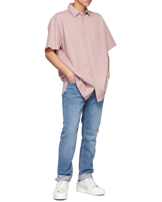 Acne Blue North Mid-Rise Jeans for men