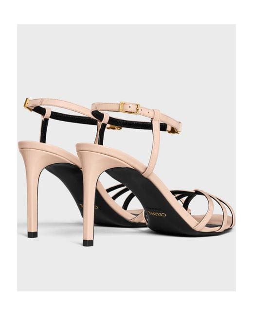 Céline Metallic Soir Sandal