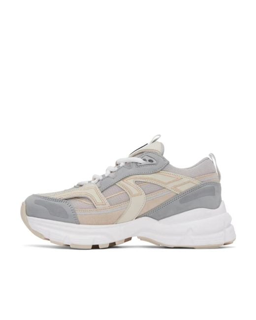 Axel Arigato White Marathon Runner Low-Top Sneakers