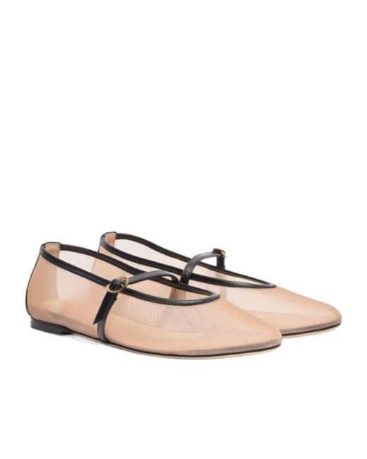 Stuart Weitzman Natural Bareitall Mary Jane