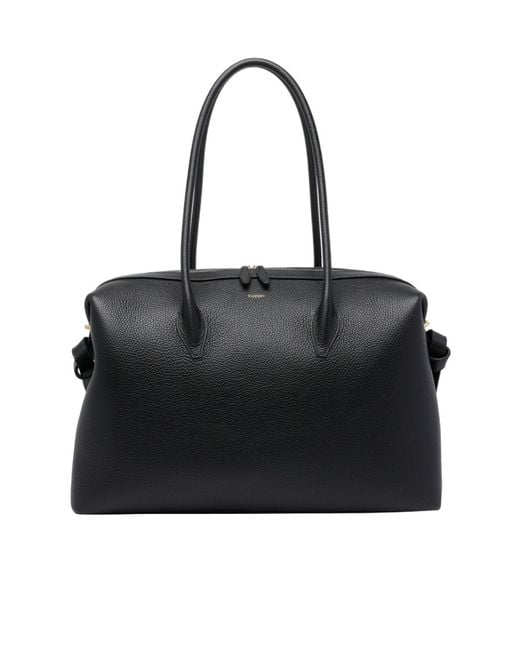 Yuzefi Black Large Brioche Duffle Bag