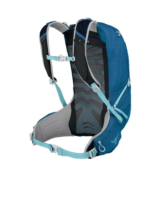 Osprey Blue Zippered Backpack for men
