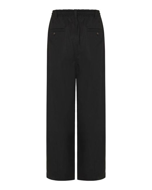 Comme des Garçons Black Comme Des Garçons Homme Wide-Leg Pleated Trousers for men