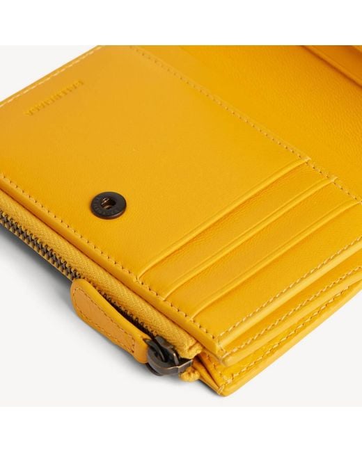 Balenciaga Yellow Le City Bifold Wallet