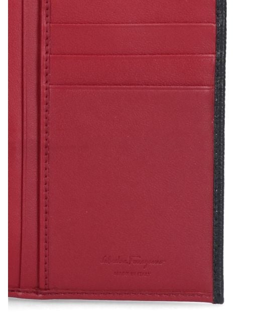 Ferragamo Gray Ferragamo Bifold Continental Wallet for men