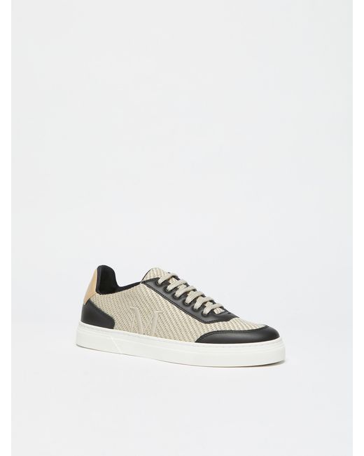 Max Mara Multicolor Logo Low-Top Casual Shoes