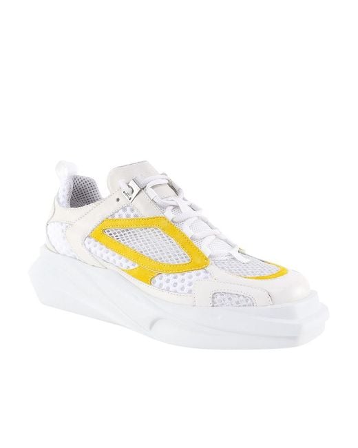 1017 ALYX 9SM White 1017 9Sm Mono Hiking Lace-Up Sneakers for men