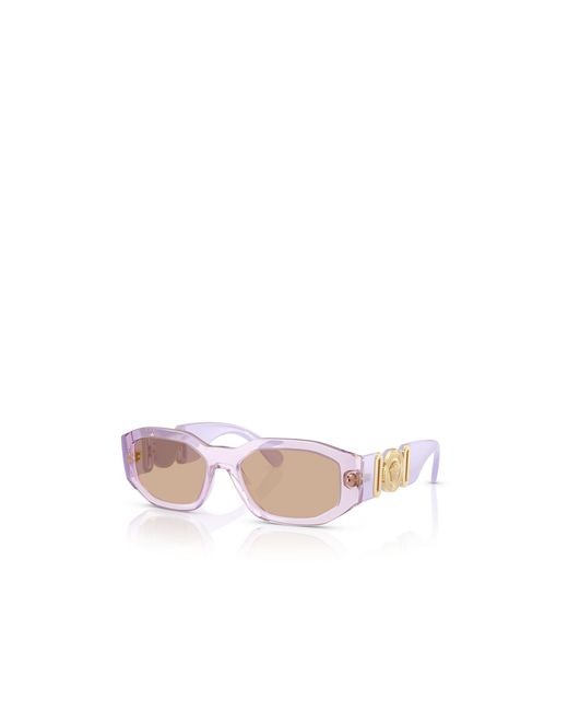 Versace Pink Medusa Biggie Sunglasses for men