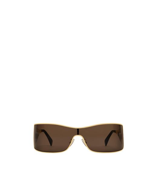 Céline Brown Triomphe Metal Racer Sunglasses