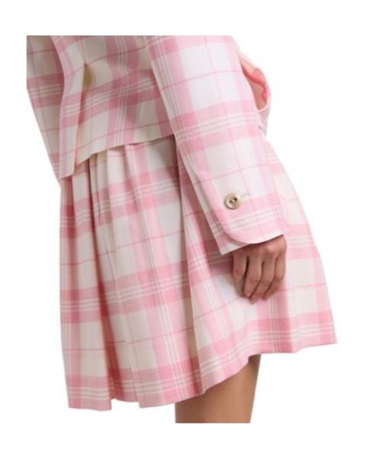 Vivienne Westwood Pink And Checkered Tailored Blazer