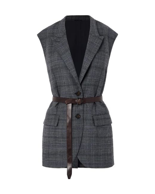 Brunello Cucinelli Black Sleeveless Vest