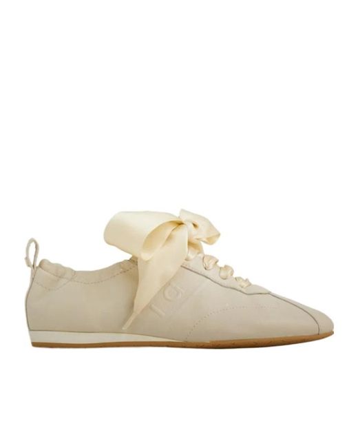 Ferragamo White Hybrid Sneaker