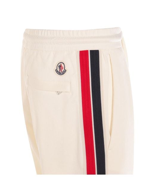 Moncler Natural Drawstring Sweatpants for men