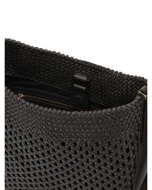 Ferragamo Black 'Hobo Smile' Small Shoulder Bag