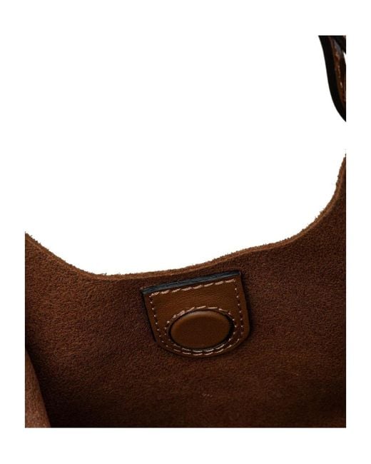 Gianni Chiarini Brown Dua Medium Handbag