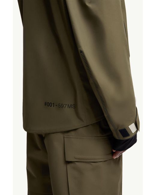 Moncler Green Grenoble Hinterburgs Hooded Ski Jacket for men