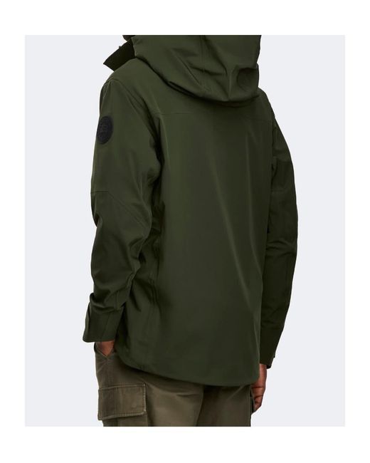 Canada Goose Green Rupert Rain Jacket for men