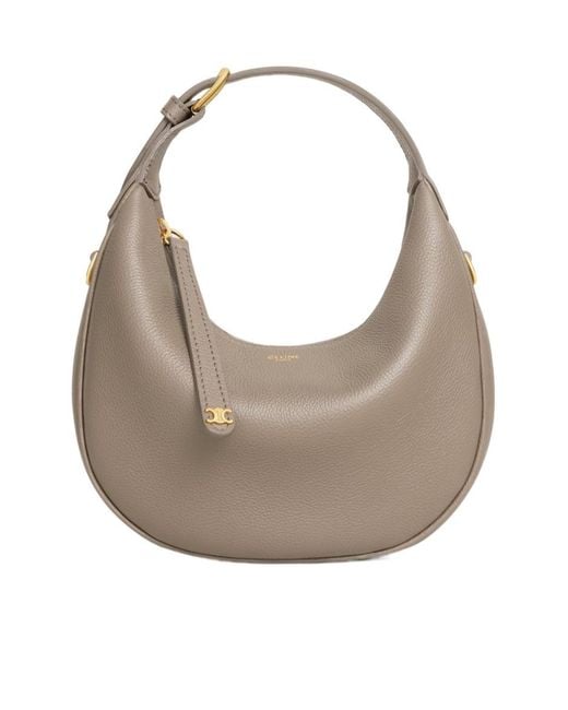 Céline Gray Lulu Teen Leather Bag
