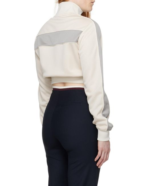Ambush White Turtle Neck Logo Jacket