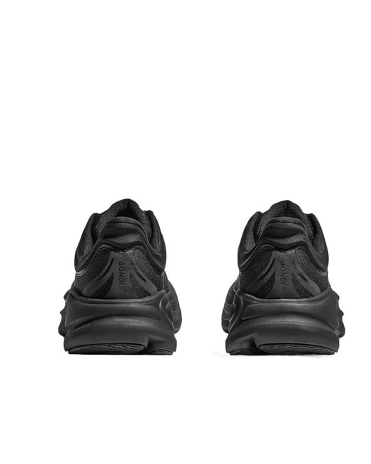Hoka One One Black Bondi 9 Sneakers