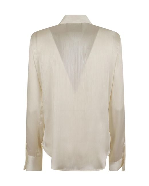 Dondup White Long-Sleeved Shirt