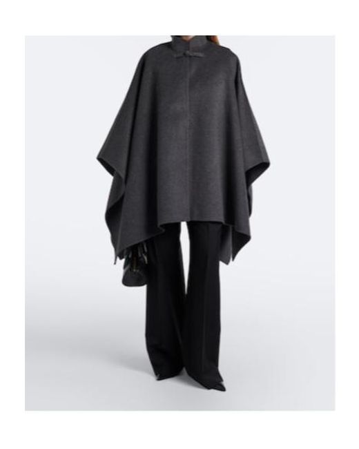 Rohe Gray Stand-Collar Cape