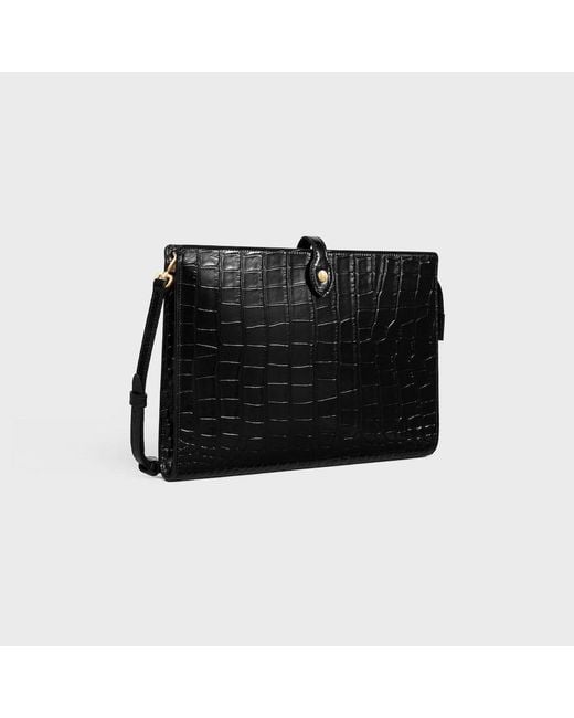 Céline Black Medium Note Book